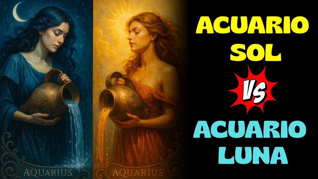 Acuario Ascendente Sol vs Acuario Luna: descubre las diferencias😲♒ ...