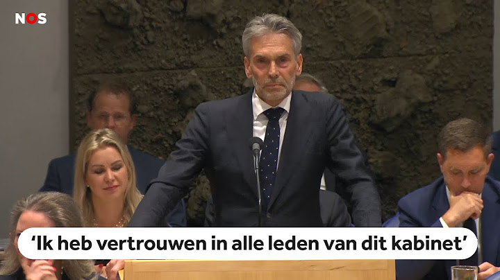 Kijk hier terug: bewogen eerste Kamerdebat premier Schoof