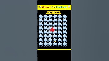 Memory Test || Riddles And Puzzles For Iq Test || part 4 || #shorts #quiztime