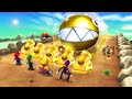 Mario Party 9 Boss Battles - Mario Vs Luigi Vs Wario Vs Waluigi (Master Difficulty)