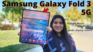 Samsung Z Fold 3 5G Unboxing | IPX8 | Under Display Camera | Camera Samples in Telugu By PJ