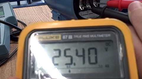 Fieldbus network voltage measurements