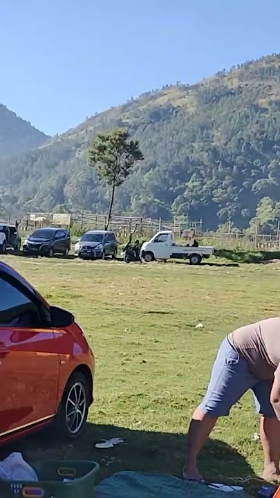 Camping di bukit mongkrang tawangmangu indah #videoshort #mongkrang #karanganyar #tawangmangu
