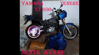 YAMAHA TENERE XT 600 SENTE AYARI