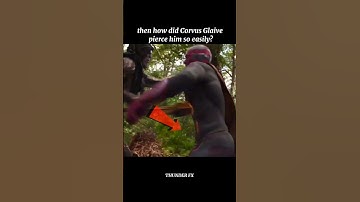 How corvus glaive did that ? || Marvel Questions part-13 || #marvel #mcu