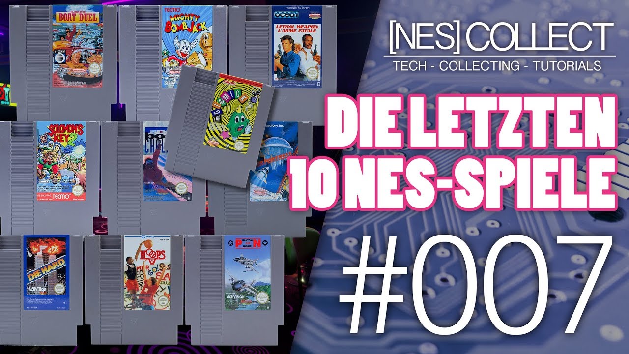 [nes]COLLECT #007 - DIE LETZTEN 10 NES-GAMES - YouTube