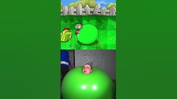 The Green Balloon Zombie w/ @steak  (PVZ) #pvz #plantsvszombies