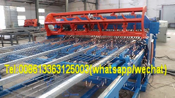 Coil feeding welded wire mesh machine +wire mesh rolling machine