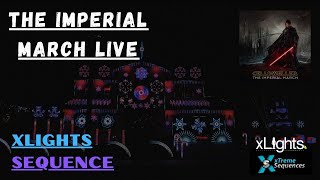 xLights Sequence The Imperial March Live by xTreme Sequences