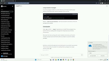 pip install to target directory