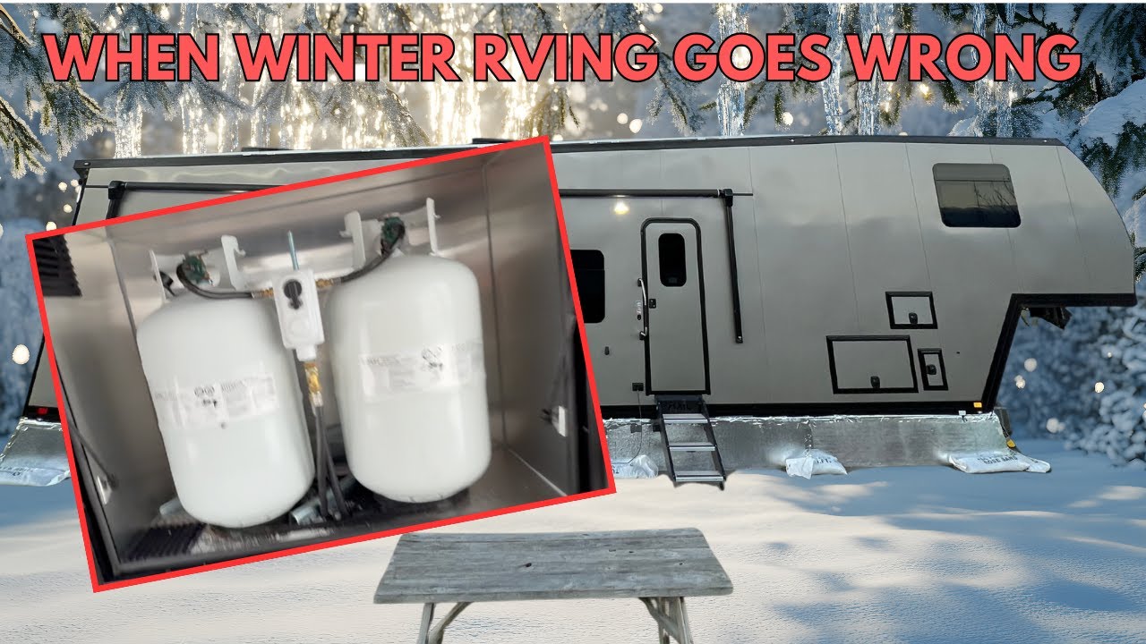DO THIS & NEVER RUN OUT OF PROPANE AGAIN | Full-Time RVing in -30 degrees