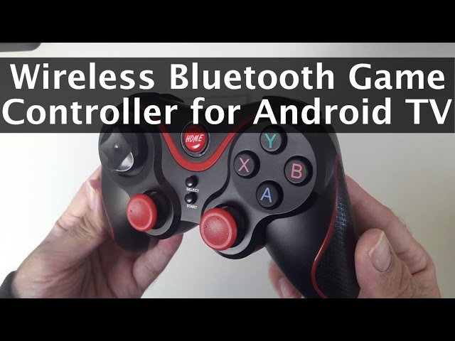 Wireless Bluetooth Game Controller for Android TV by Motionjoy