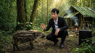 Bankrupt CEO bids farewell to his stray wild boar, determined to rebuild his life from scratch.