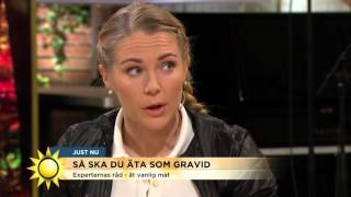 Så ska du äta som gravid - Nyhetsmorgon (TV4)