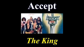 Accept - The King - Lyrics - Tradução pt-BR