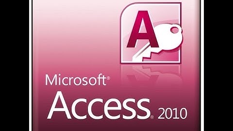 Microsoft Access 2010 Tutorial For  Part 02- Planning your Database
