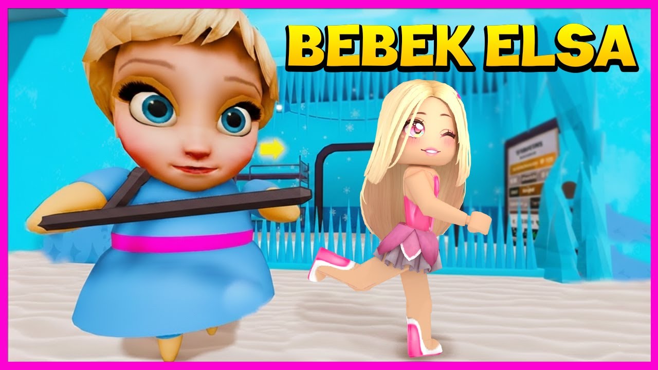 BEBEK ELSA OKULUNA GELDİK 😍 ROBLOX KÜBRA NİSA