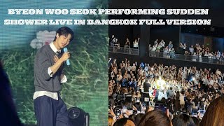 Download lagu Byeon Woo Seok Performing Sudden Shower at The Secret Library Fan Meeting in Bangkok 2026 #bws