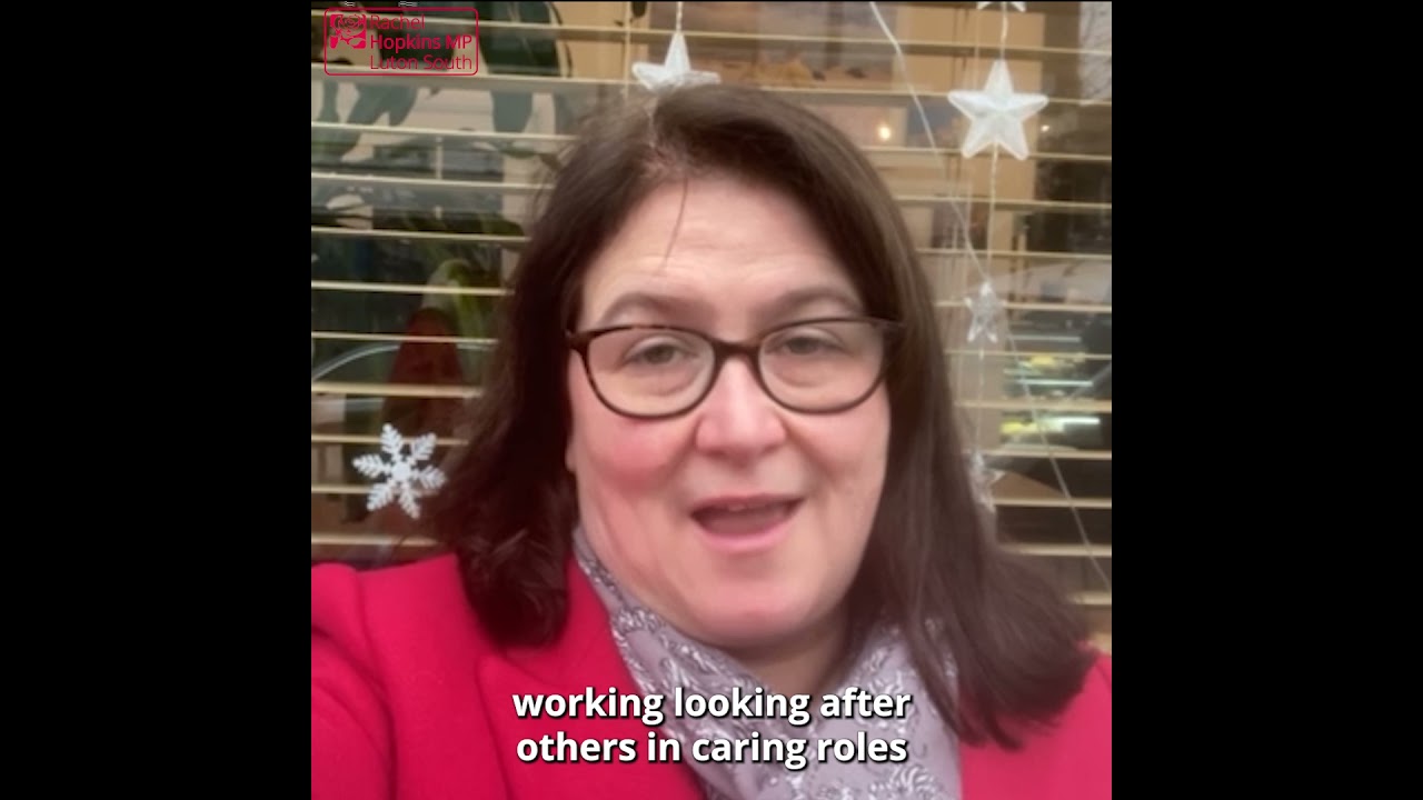 Rachel Hopkins MP Christmas Message
