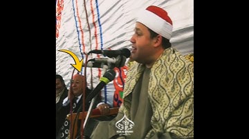 جمال التلاوة من الشيخ حجاج الهنداوي  وخشوع المستمع اللي جنبه بيقول كل حاجة من غير كلام 😱❤️👌 #quran