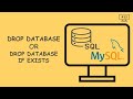 drop database in mysql | drop database if exists
