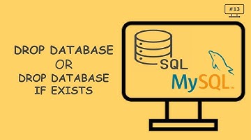drop database in mysql | drop database if exists