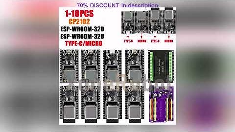 Why Everyone’s Talking About This Product! 1-10PCS ESP32-DevKitC core board TYPE-C/MICRO ESP32 Dev
