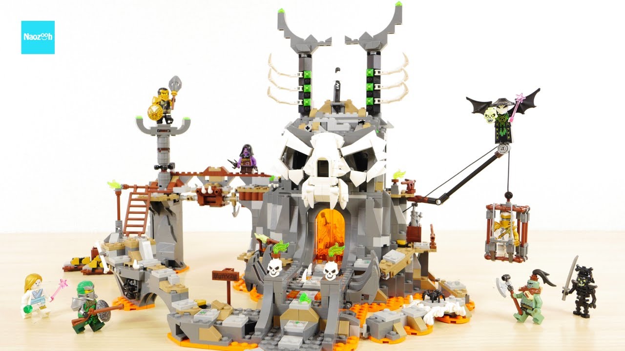 LEGO NINJAGO Skull Sorcerer's Dragon 71721 Speed Build & Review