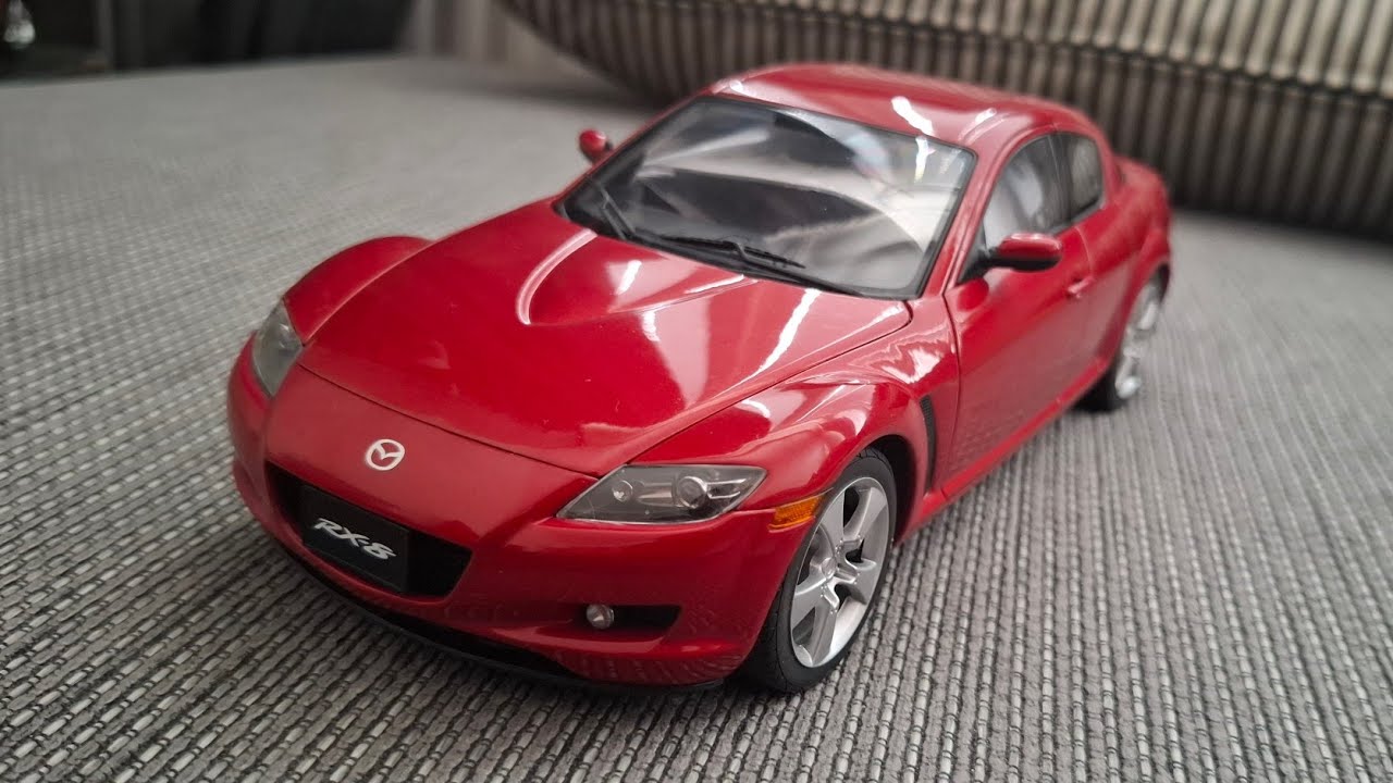 Mazda RX8 (by AutoArt) 1/18 Review. - YouTube
