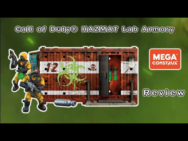 Mega Construcux Call of Duty Hazmat Lab Armory Mega N/A