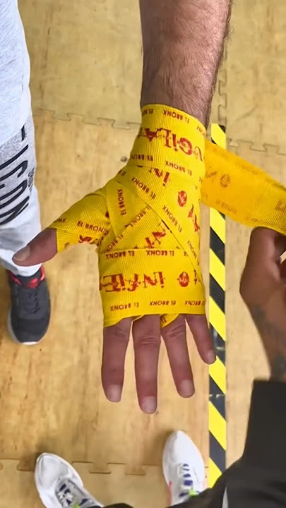 Así se Pone la Cinta de Boxeo