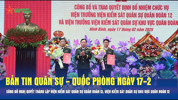 Công bố Nghị quyết thành lập Viện Kiểm sát QS Quân đoàn 12, Viện Kiểm sát QS khu vực Quân đoàn 12