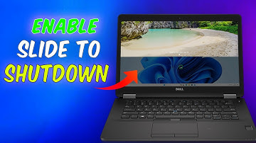 How to Enable Slide to Shut Down Feature in Windows 11 #itnext