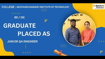 BE  (ISE) Graduate Placement Story From PySpiders Rajajinagar | As a  JUNIOR QA ENGINEER