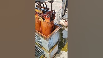 Oil Filled Transformer Inspection ⚡️⚡️💡#transformer #transformers #powertransformer