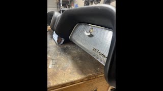 T-bird part 10 (How to install dash pad on dash frame)