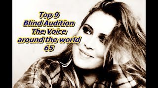 Top 9 Blind Audition (The Voice around the world 65)