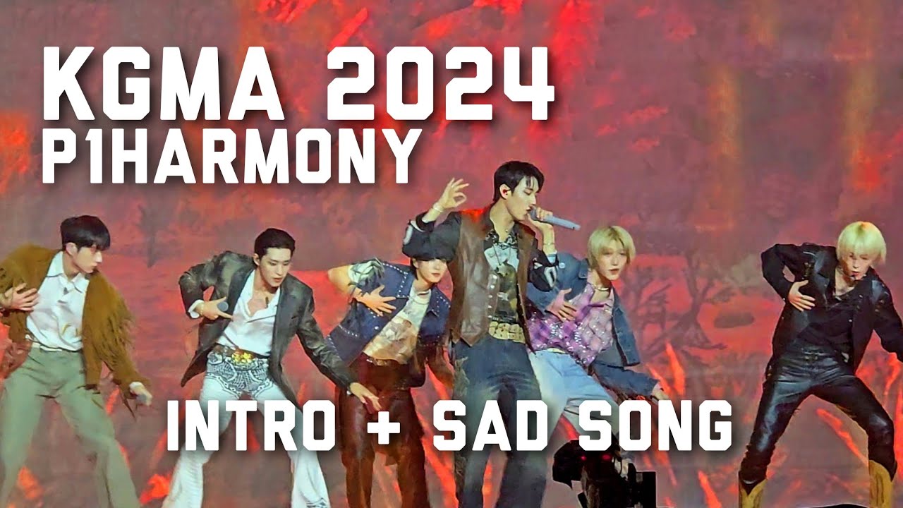 Intro + Sad Song – P1HARMONY [241116 Korea Grand Music Awards KGMA 2024]