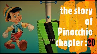 Audio Book  |  The Adventures of Pinocchio chapter 20 |  Stack Ball
