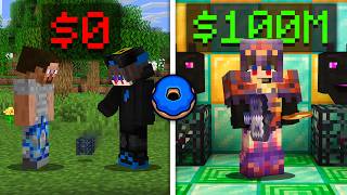 I tried 0 to 100M WITHOUT FARMS (Donut SMP)