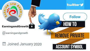 How To Remove Private Account Symbol From Twitter? | Remove Protect Tweet Symbol || Twitter Settings