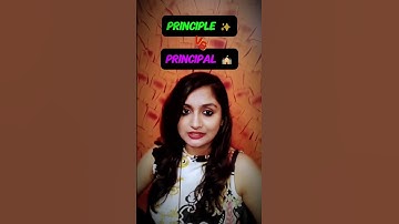 👉 Principal vs Principle 🤯 | Stop Mixing These Words!