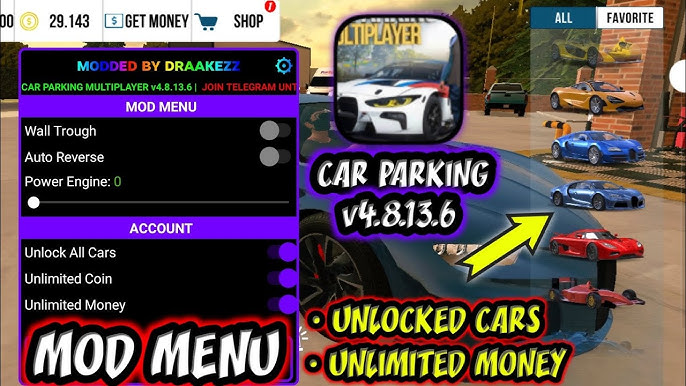 Car Parking APK v4.8.14.8 Mod Menu Download (Money)