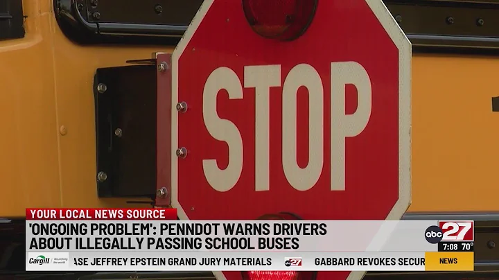 Gettysburg bus hit as PennDOT warns drivers about passing school buses
