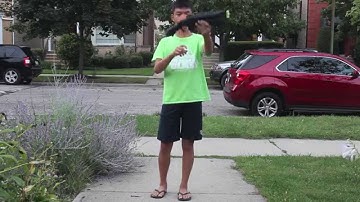 Nerf Roughcut Shotgun Modification + Paintjob