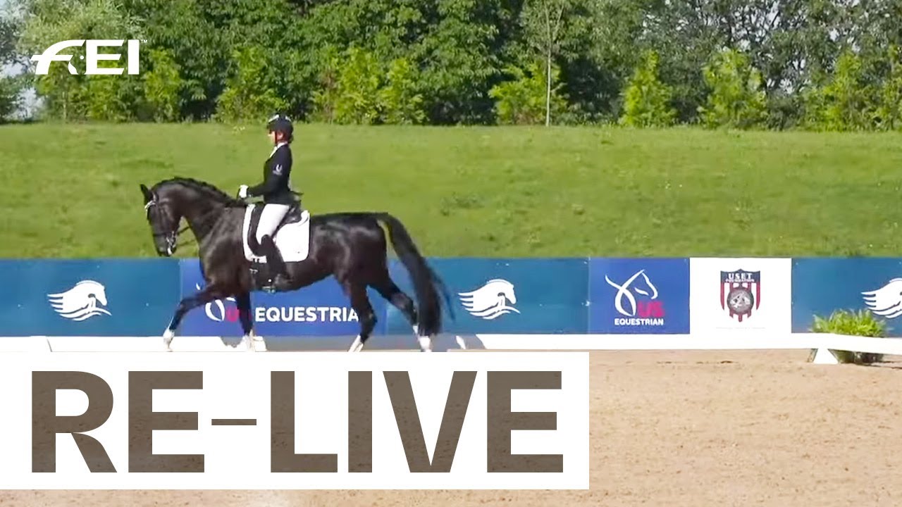 🔴 LIVE Junior Dressage Individual Championship FEI North American