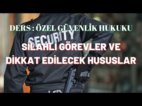 Video: Silahlı güvenlik görevlileri vücut zırhı giyiyor mu?