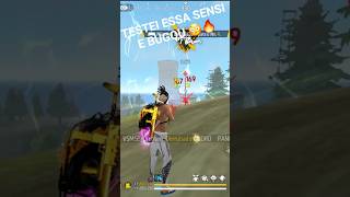 TESTEI ESSA SENSI E BUGOU 😳🔥 #freefire#ff#sensi #capa #headshot #ffshorts #gameplay  #ranked #viral