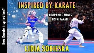 Karate moves that inspired Lidia Sobieska