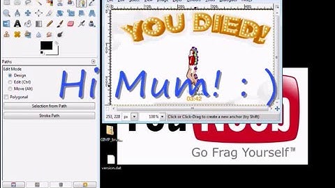 Gimp Tutorial 1: Rendering
